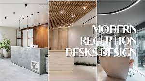  Office Reception desk design.
