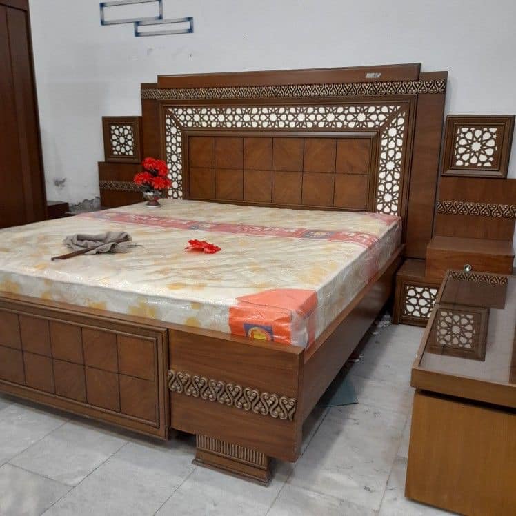 Latest Wooden Bed Designs